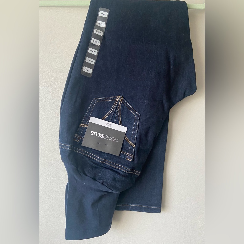 Motherhood Maternity/Indigo Blue/Skinny Jeans Dark Wash/Size L